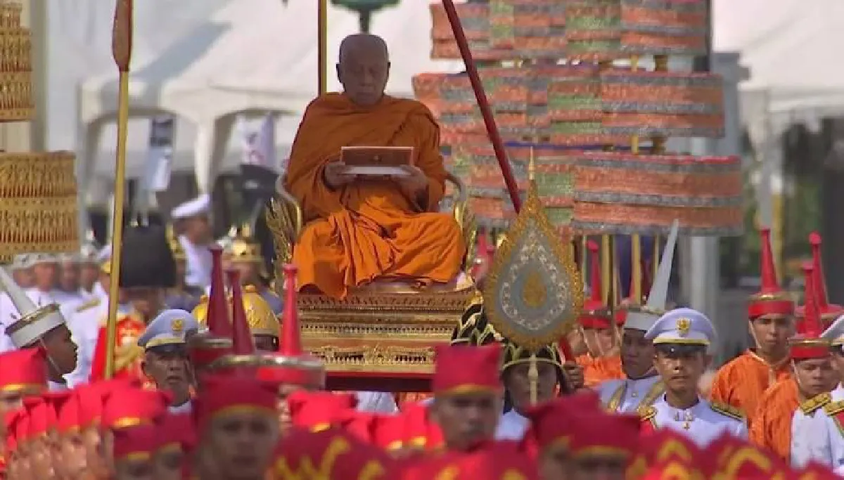 ประมวลภาพริ้วขบวนที่1 เชิญพระโกศทองใหญ่โดยพระยานมาศสามลำคาน