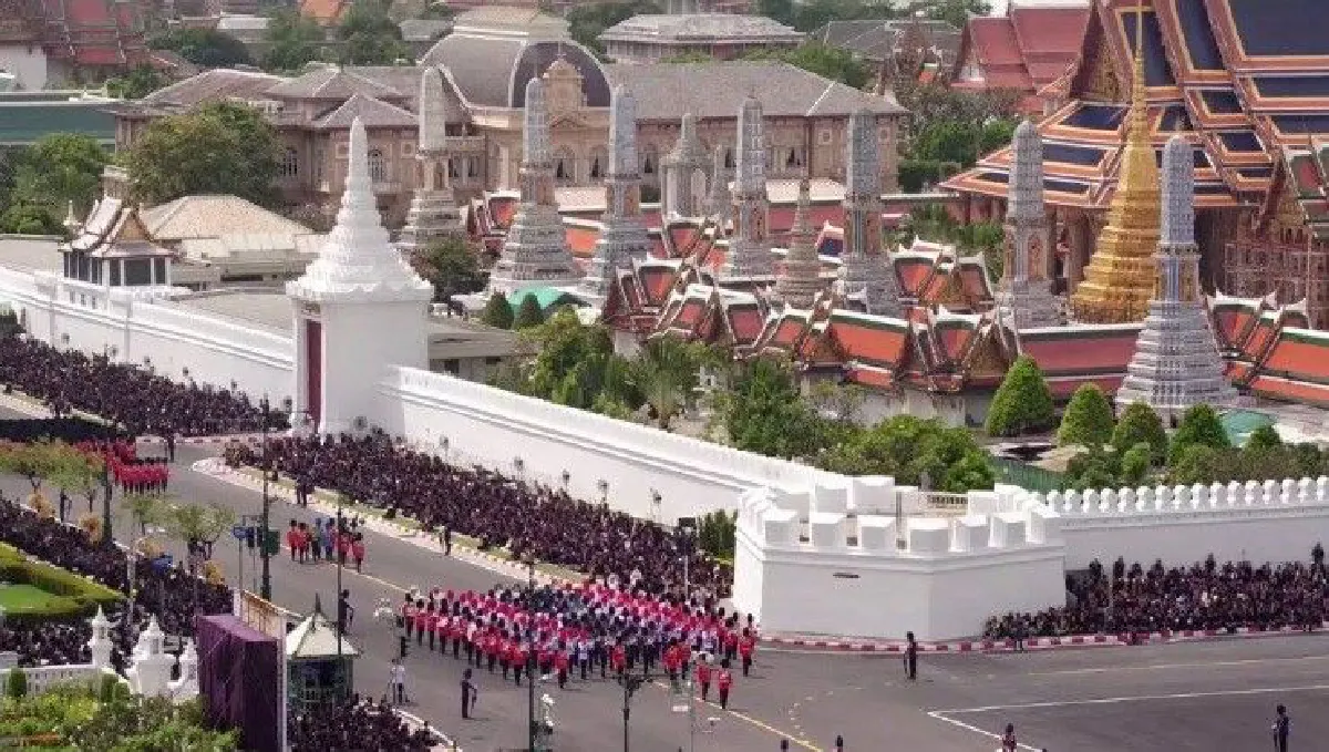 ประมวลภาพ ริ้วขบวนที่ 2 ขบวนพระบรมราชอิสริยยศเชิญพระบรมโกศสู่พระเมรุมาศ