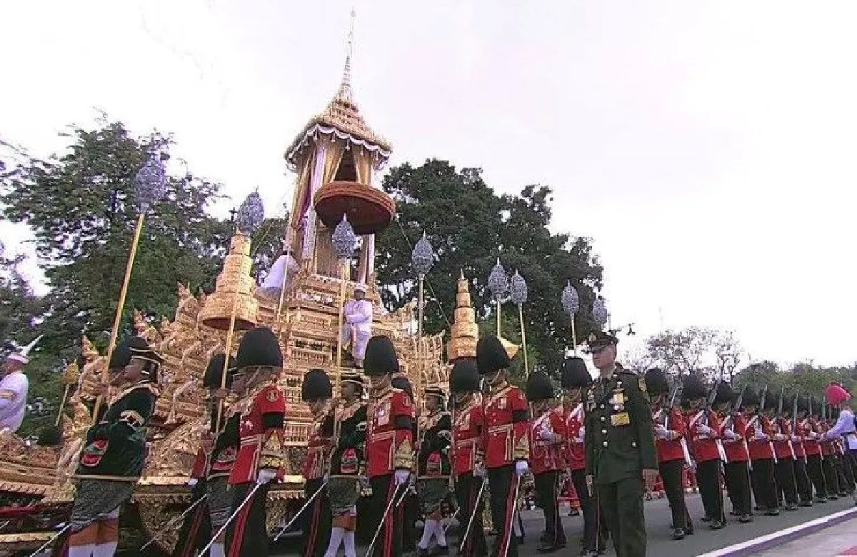 ประมวลภาพ ริ้วขบวนที่ 2 ขบวนพระบรมราชอิสริยยศเชิญพระบรมโกศสู่พระเมรุมาศ