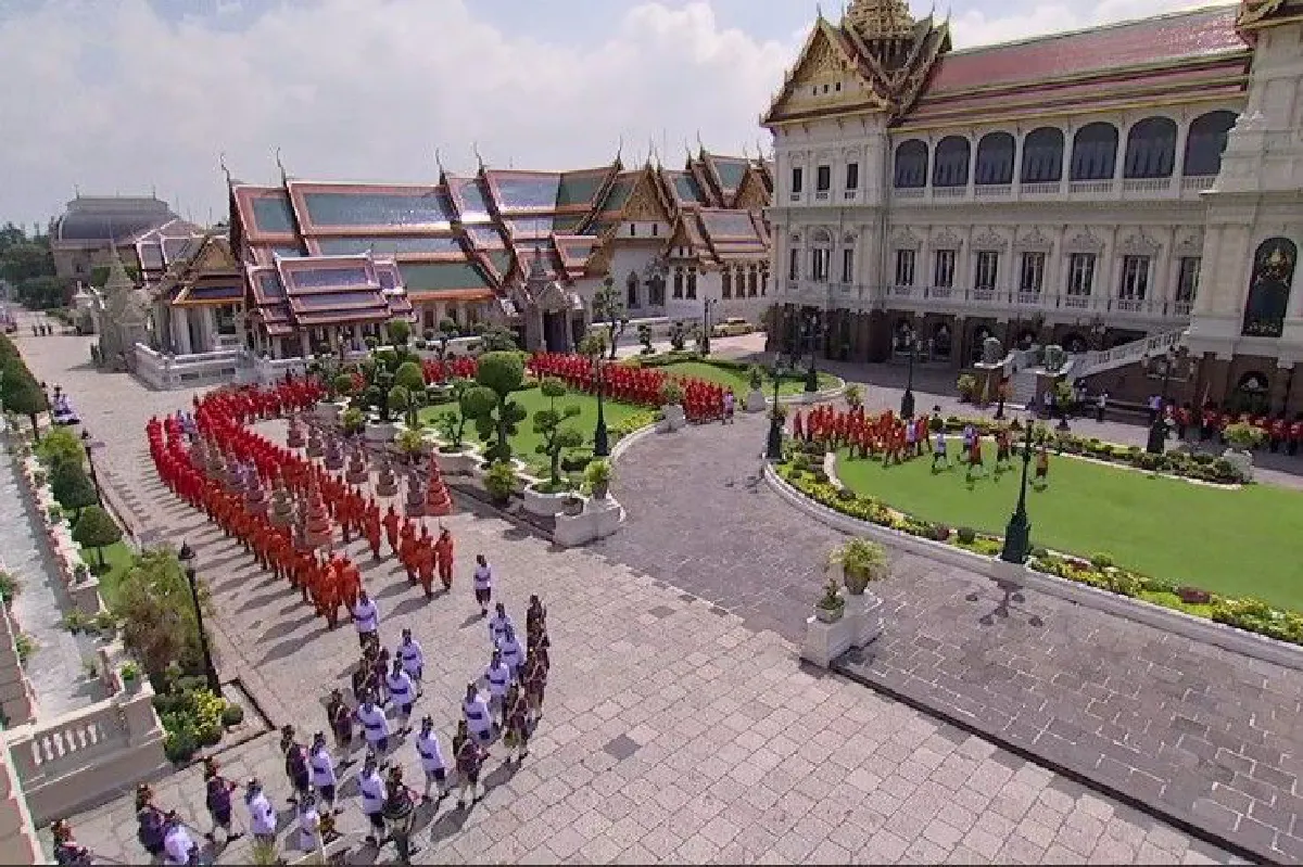 ประมวลภาพ ริ้วขบวนที่ 4 เชิญพระโกศพระบรมอัฐิและพระบรมราชสรีรางคารไปพระบรมมหาราชวัง