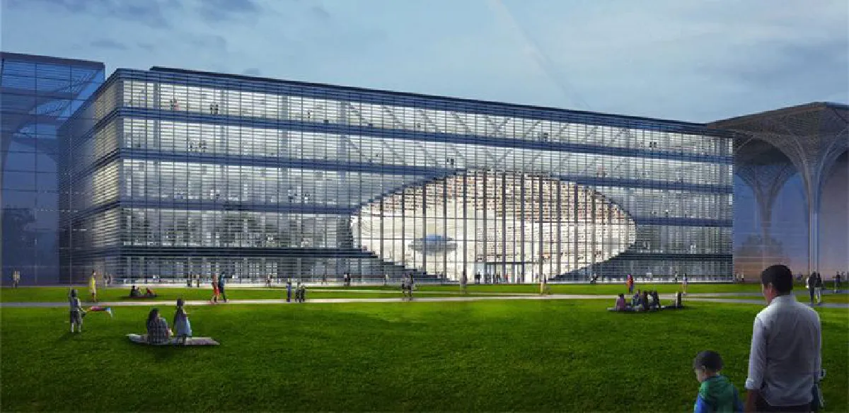 อลังการ! หอสมุดเปิดใหม่ในจีน มีหนังสือให้เลือกสรรกว่า 1.2 ล้านเล่ม