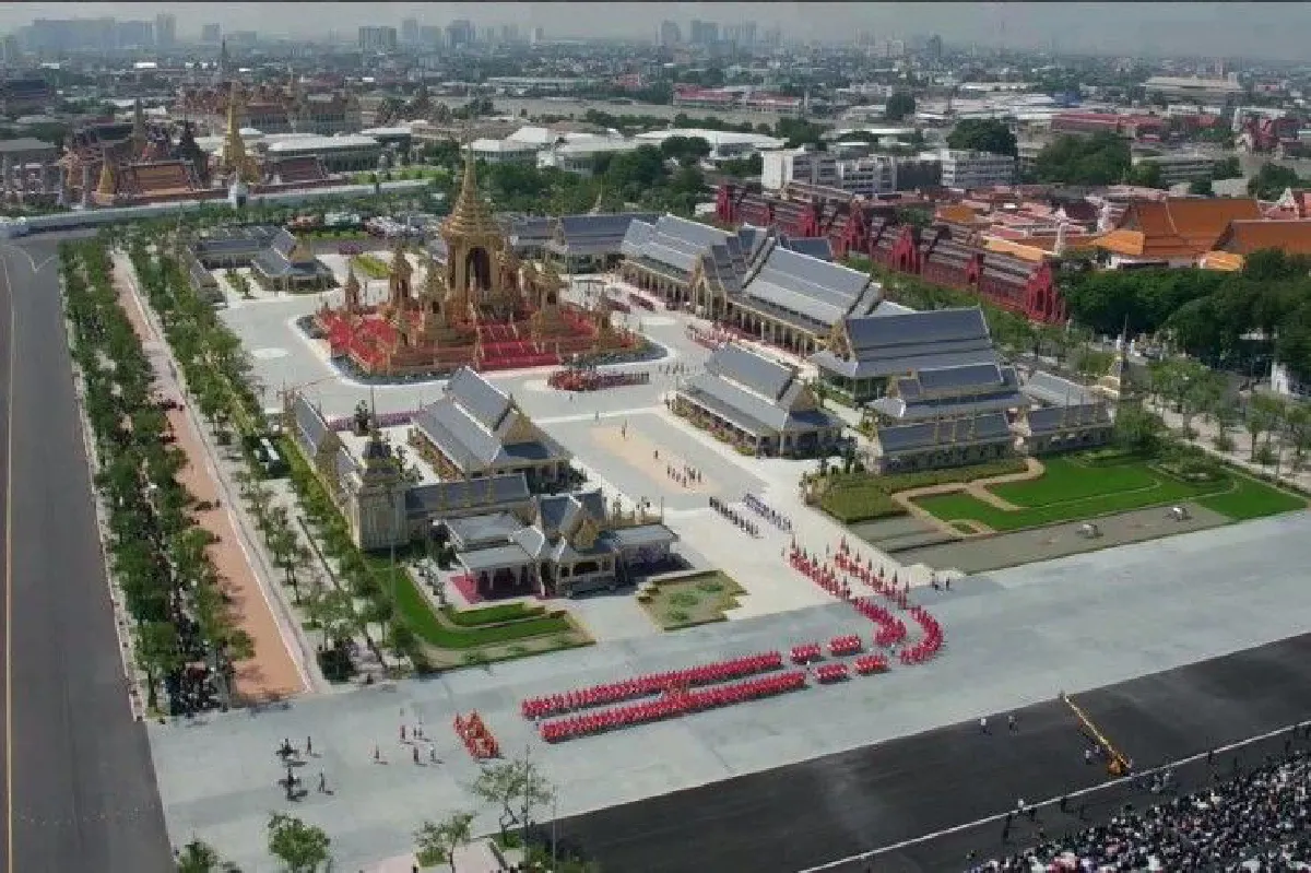 ประมวลภาพ ริ้วขบวนที่ 4 เชิญพระโกศพระบรมอัฐิและพระบรมราชสรีรางคารไปพระบรมมหาราชวัง