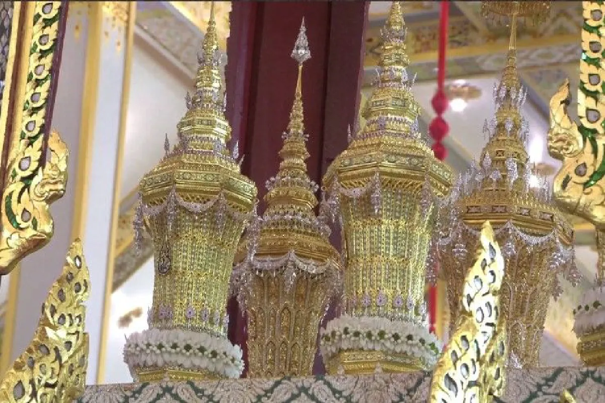 ประมวลภาพ ริ้วขบวนที่ 4 เชิญพระโกศพระบรมอัฐิและพระบรมราชสรีรางคารไปพระบรมมหาราชวัง