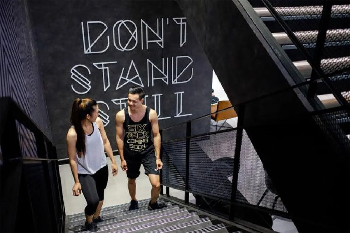 เสียเหงื่อแล้วสุขภาพดีที่ ถนนวิทยุ