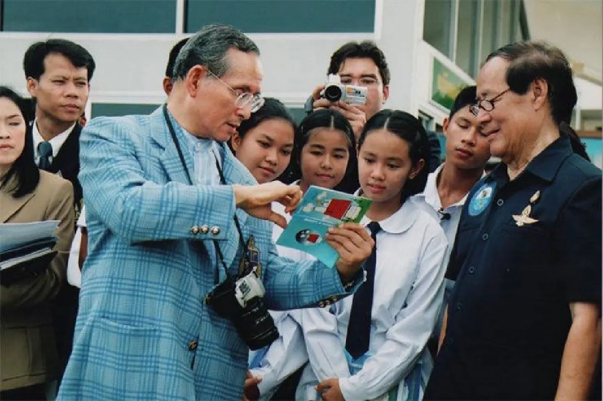 กาณต์จีรา สุกสี นักเรียนโรงเรียนบ้านนอกเล็กๆ มีพระราชาเป็นครู