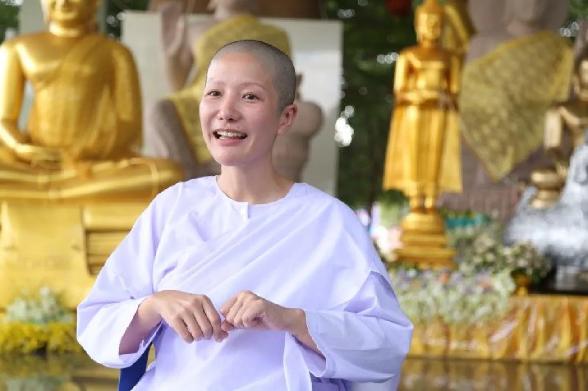 ชีวิตบนเส้นทางธรรม 1 พรรษาของพริ้ตตี้เงินล้าน "สต็อป ศรัณย์รักษ์ ศิริรำไพวงษ์"