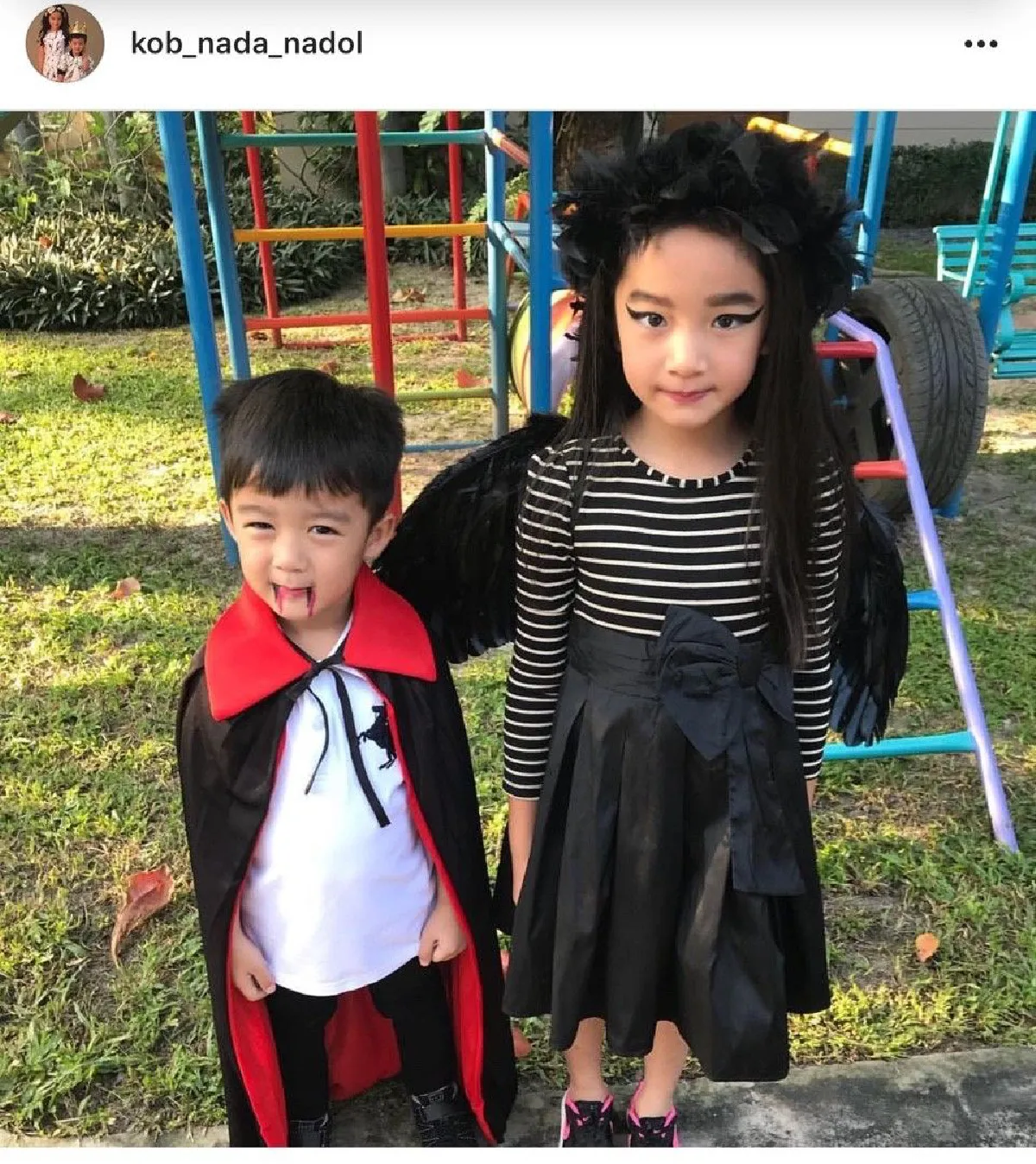 จัดหนักจัดเต็ม..กับคอสตูมวันฮาโลวีนของบรรดาลูกคนดัง