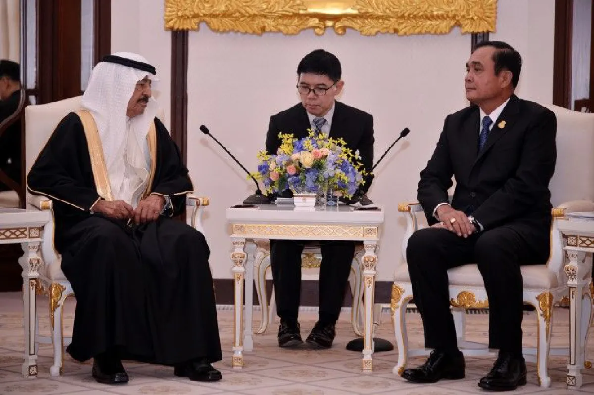 บิ๊กตู่ถกนายกฯบาห์เรนพร้อมผลักดันความร่วมมือทุกด้าน