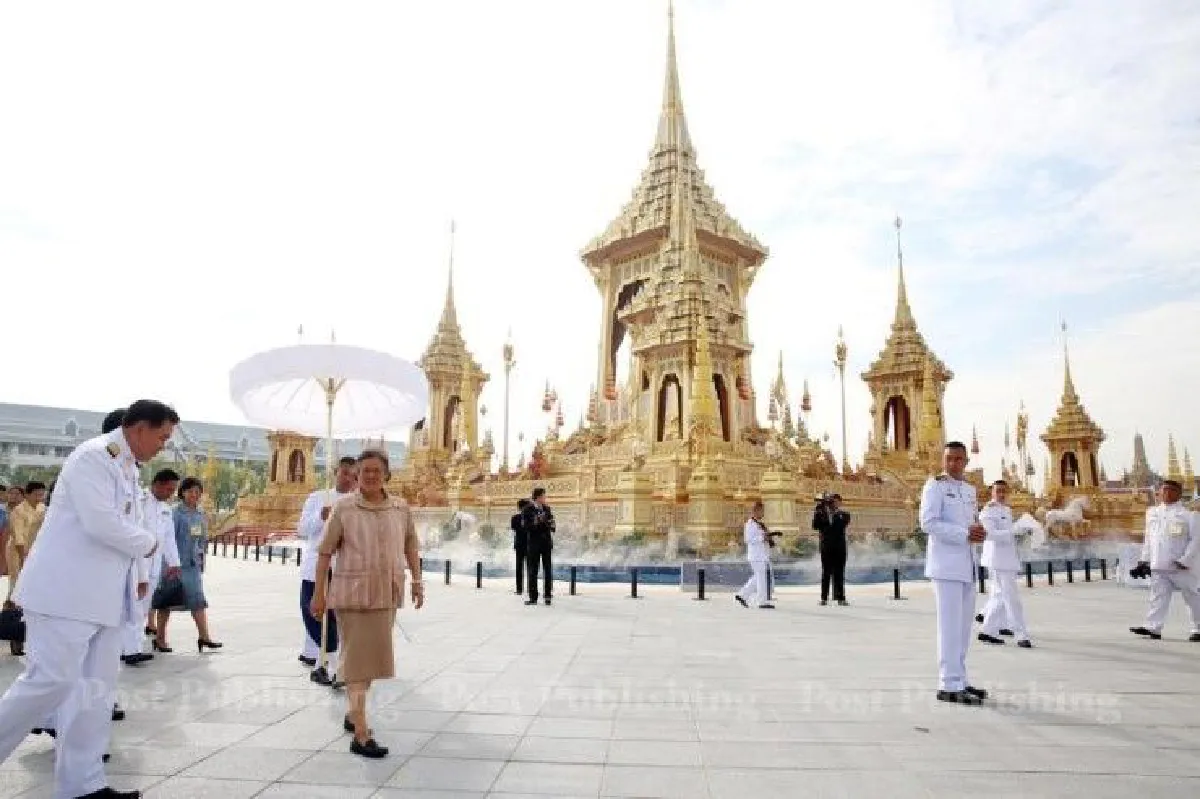 สมเด็จพระเทพฯเสด็จฯเปิดนิทรรศการพระเมรุมาศฯ