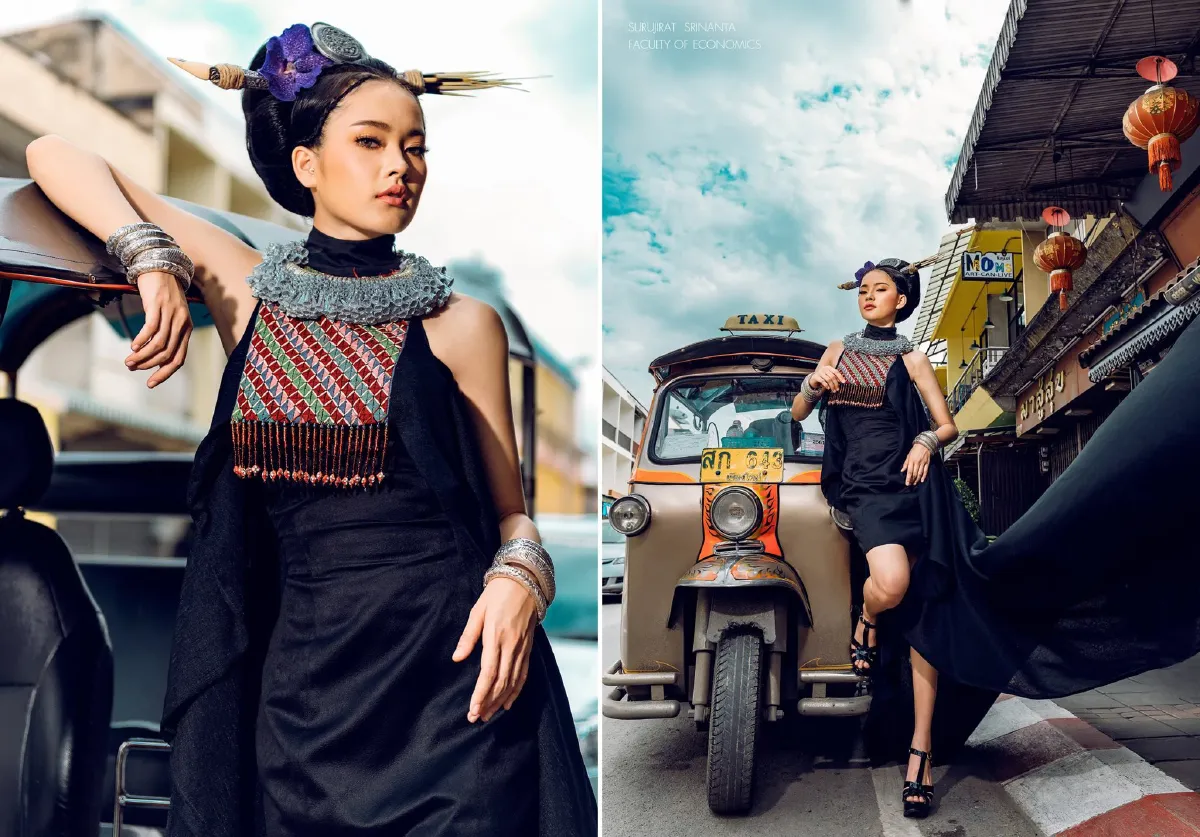 ความสวยให้เต็มสิบ! ภาพถ่ายแฟชั่นการประกวดดาวเดือนม.เชียงใหม่