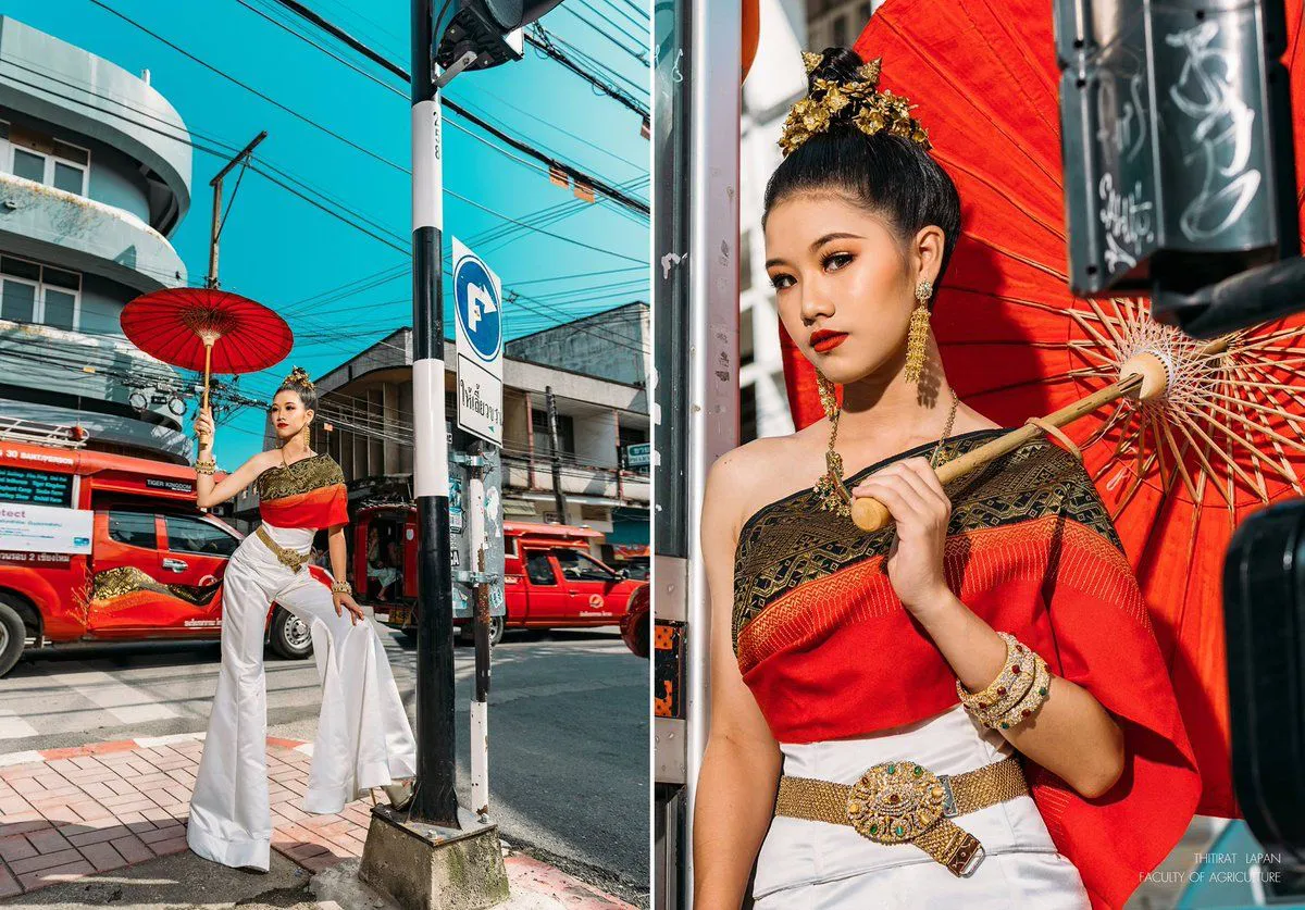 ความสวยให้เต็มสิบ! ภาพถ่ายแฟชั่นการประกวดดาวเดือนม.เชียงใหม่