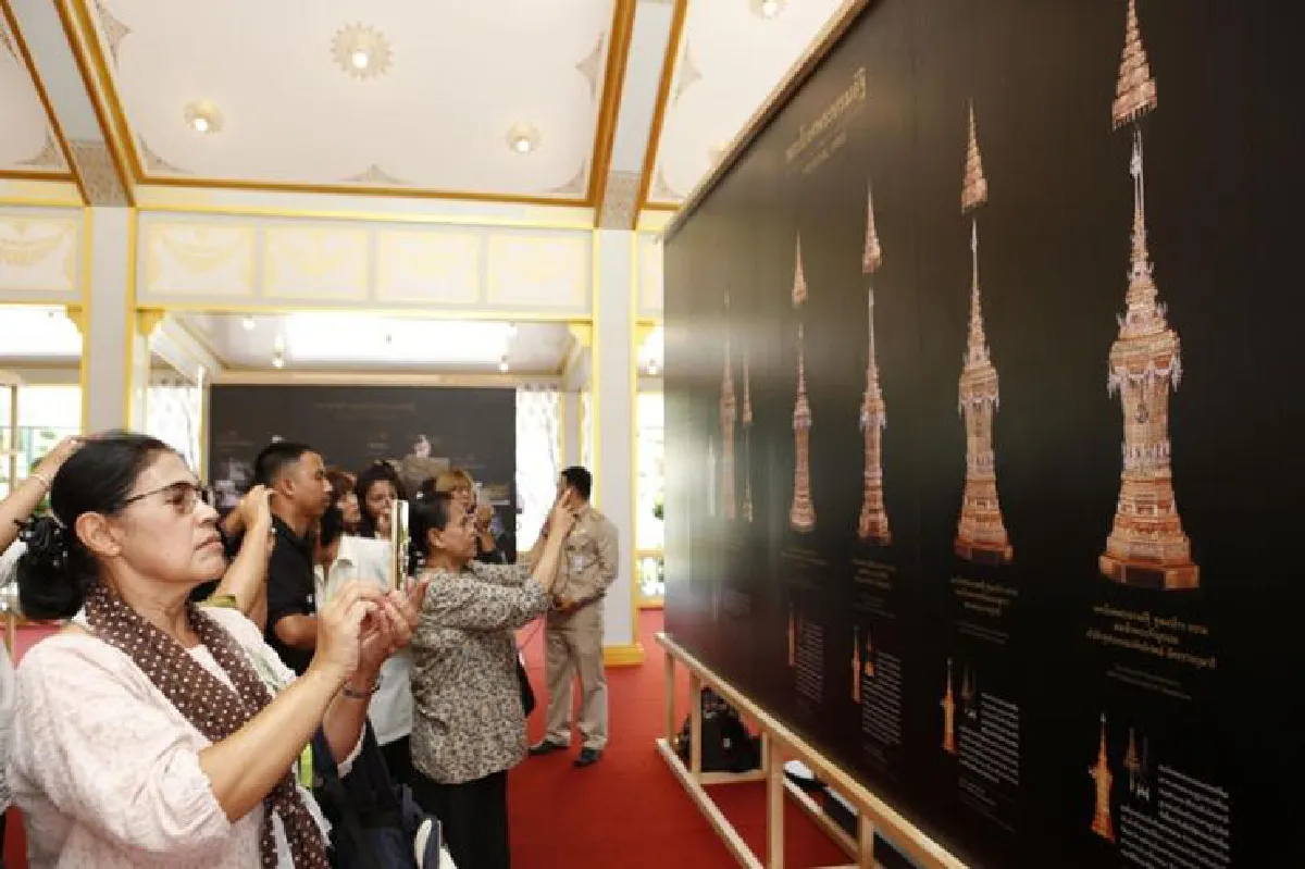 ชมพระเมรุมาศ ขวัญที่ดีของชีวิต