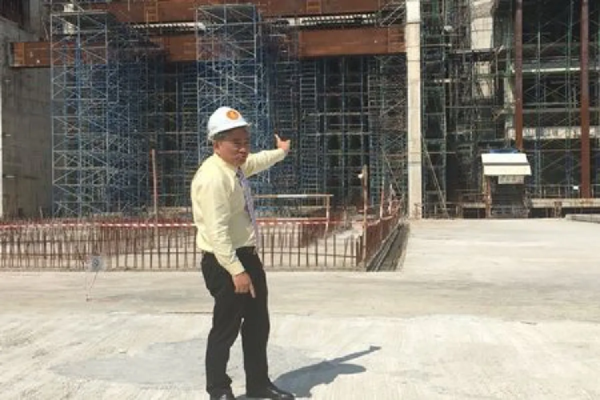 รัฐสภาใหม่คืบหน้าเกือบ 50%