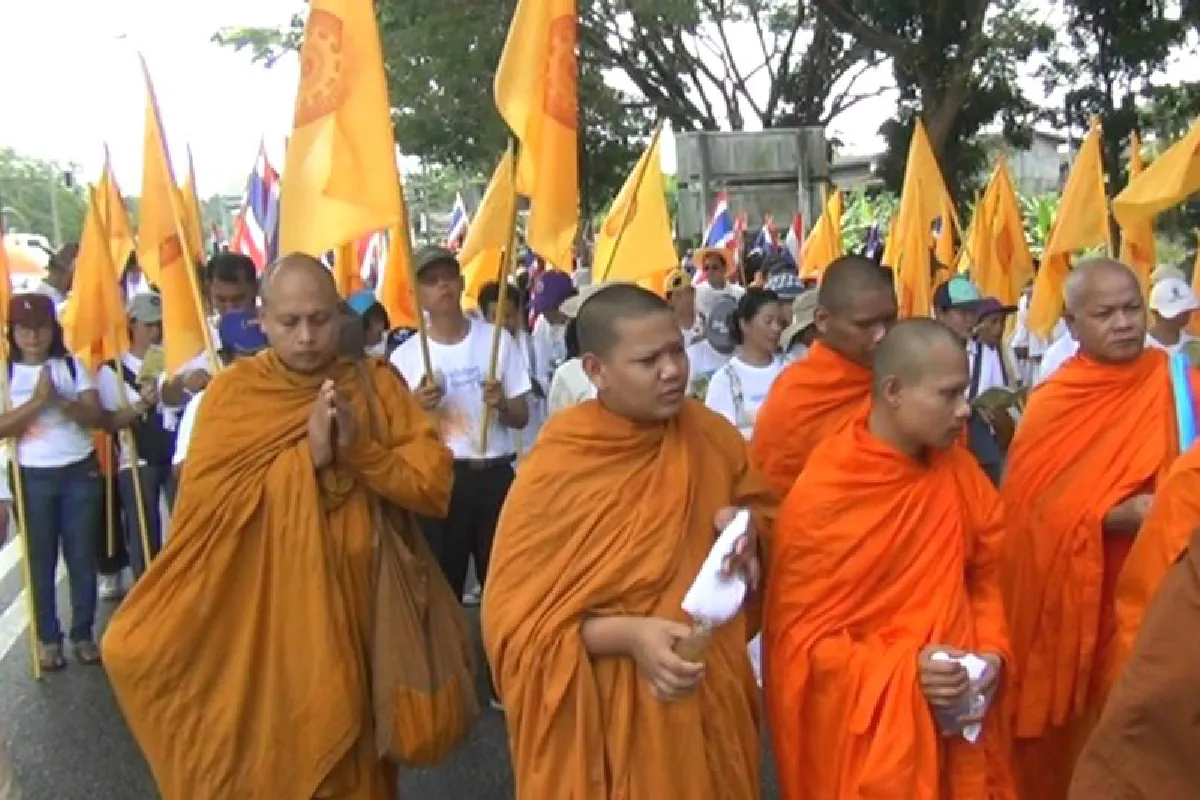 กระแสตูนฟีเวอร์!ตรังจัดเดินธรรมยาตราหาเงินช่วยรพ.ห้วยยอด