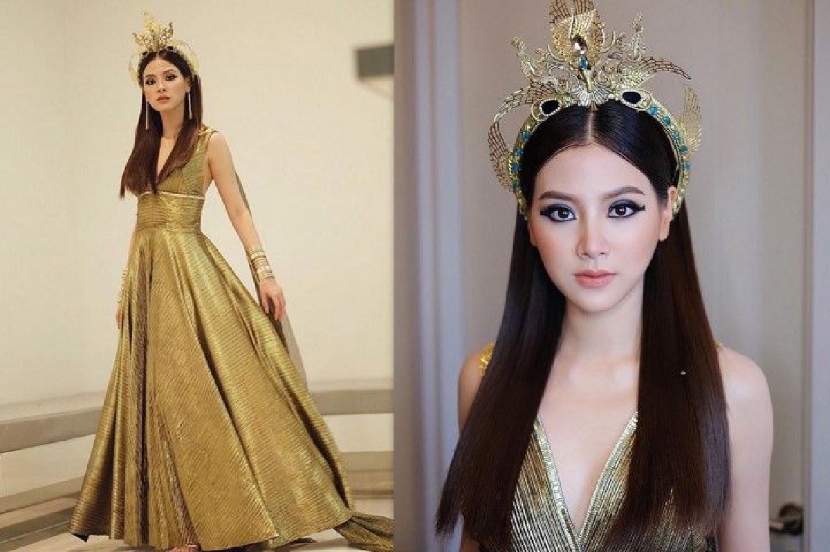 ใบเฟิร์น พิมพ์ชนก แปลงโฉมเป็นคลีโอพัตรา เป๊ะปังอลังการ ใบเฟิร์น พิมพ์ชนก แปลงโฉมเป็นคลีโอพัตรา เป๊ะปังอลังการ