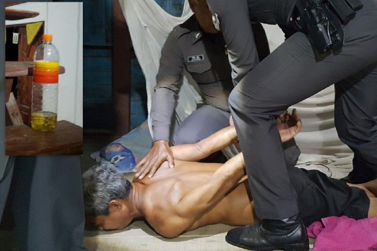 ลูกโหดก่อเหตุราดน้ำมันหวังจุดไฟเผาแม่วัย 80 ลูกโหดก่อเหตุราดน้ำมันหวังจุดไฟเผาแม่วัย 80