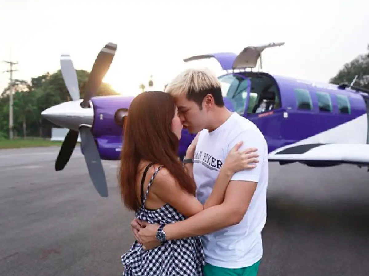 ส่องภาพหวาน “แอมป์ พีรวัศ” กับแฟนสาวสุดเซ็กซี่ลูกครึ่งญี่ปุ่น