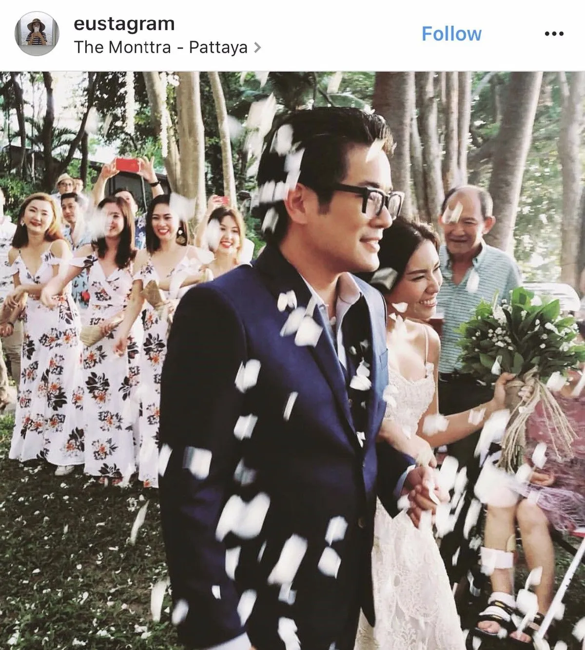 ชื่นมื่นอีกคู่! ลีโอ พุฒ ควงแฟนสาววิวาห์ริมทะเลสุดโรแมนติก