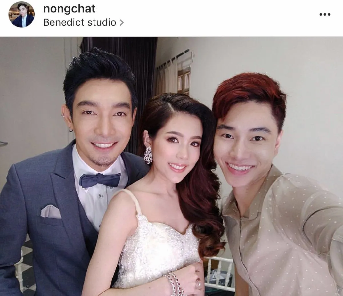 โอ๊ต-จีน่า สมดังใจ..ฉลองแต่งงาน ให้ลูกชายร่วมพิธีสำคัญของพ่อแม่