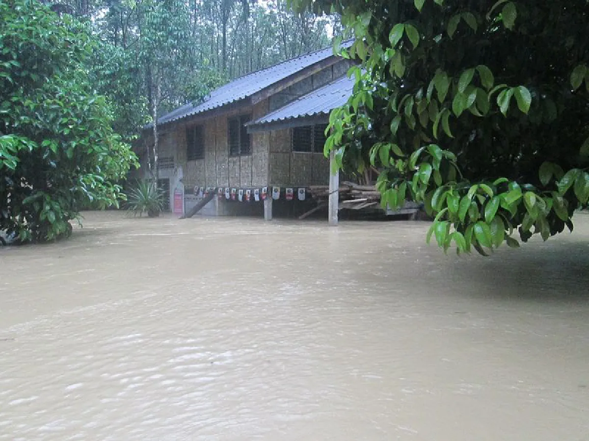 ต้นน้ำเทือกเขาบรรทัดหลากท่วมพัทลุงคนบ้านด่านโลดทุกข์ซ้ำรอบ2
