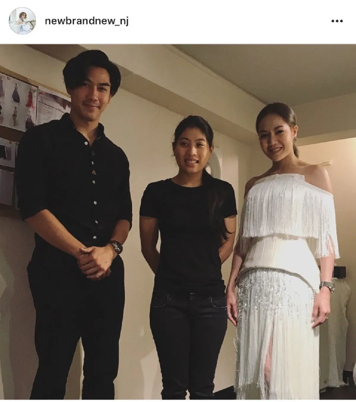 “นิว นภัสสร” ปลื้มปิติ! “พระองค์หญิงสิริวัณณวรีฯ” ประทานตัดชุดวิวาห์ให้