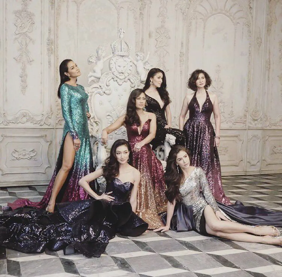 ที่สุดของความปัง! 6 ซุปตาร์ตัวแม่ ถ่ายแฟชั่นอำลา 49 ปี ขวัญเรือน