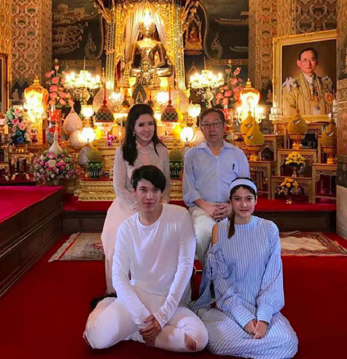 ภาพล่าสุด ปุ๊ก อาภัสรา ในงานหมั้นลูกชายหัวแก้วหัวแหวน ป๊อก ภัสสรกรณ์