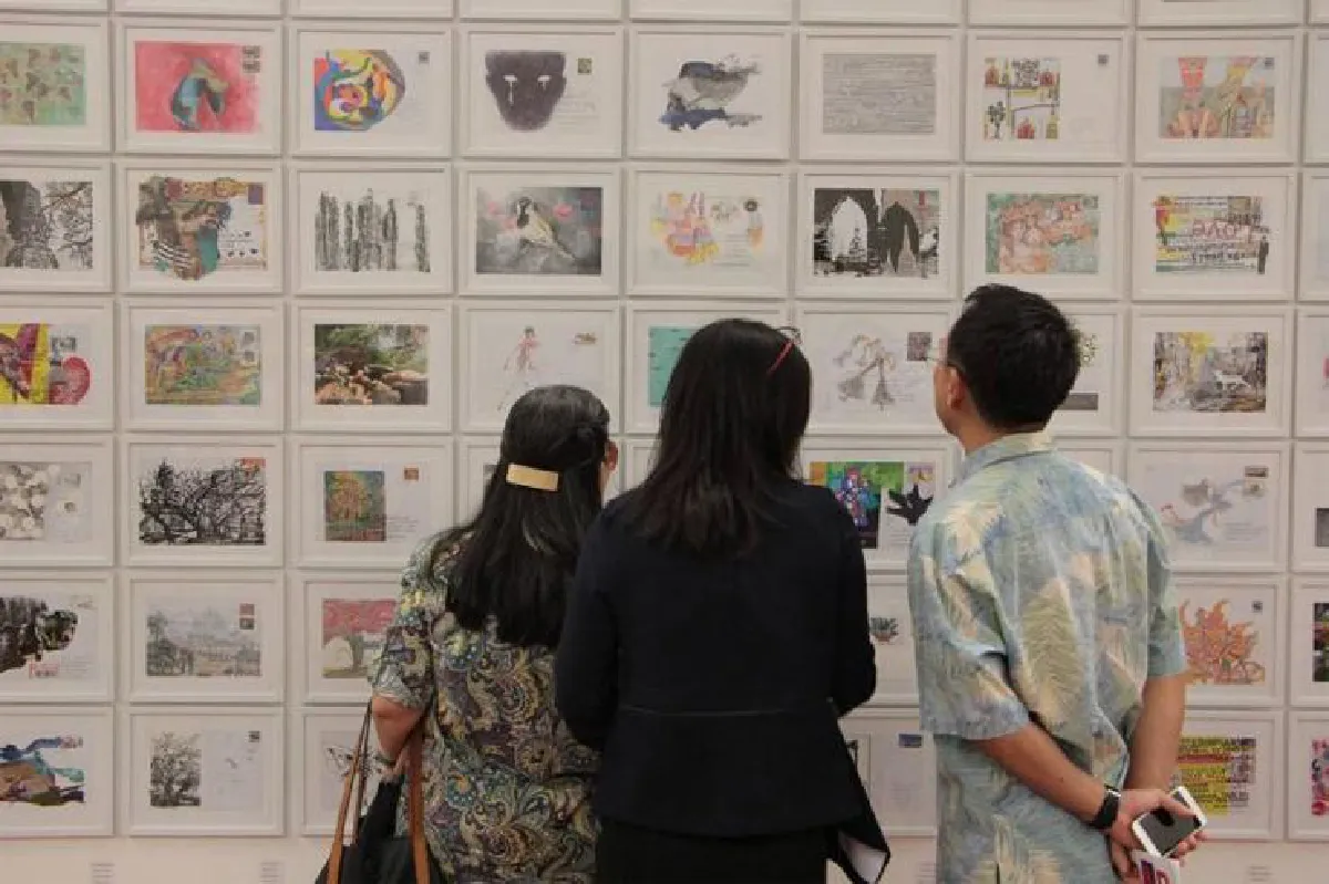 ศิลปะร่วมสมัย บนซองจดหมาย