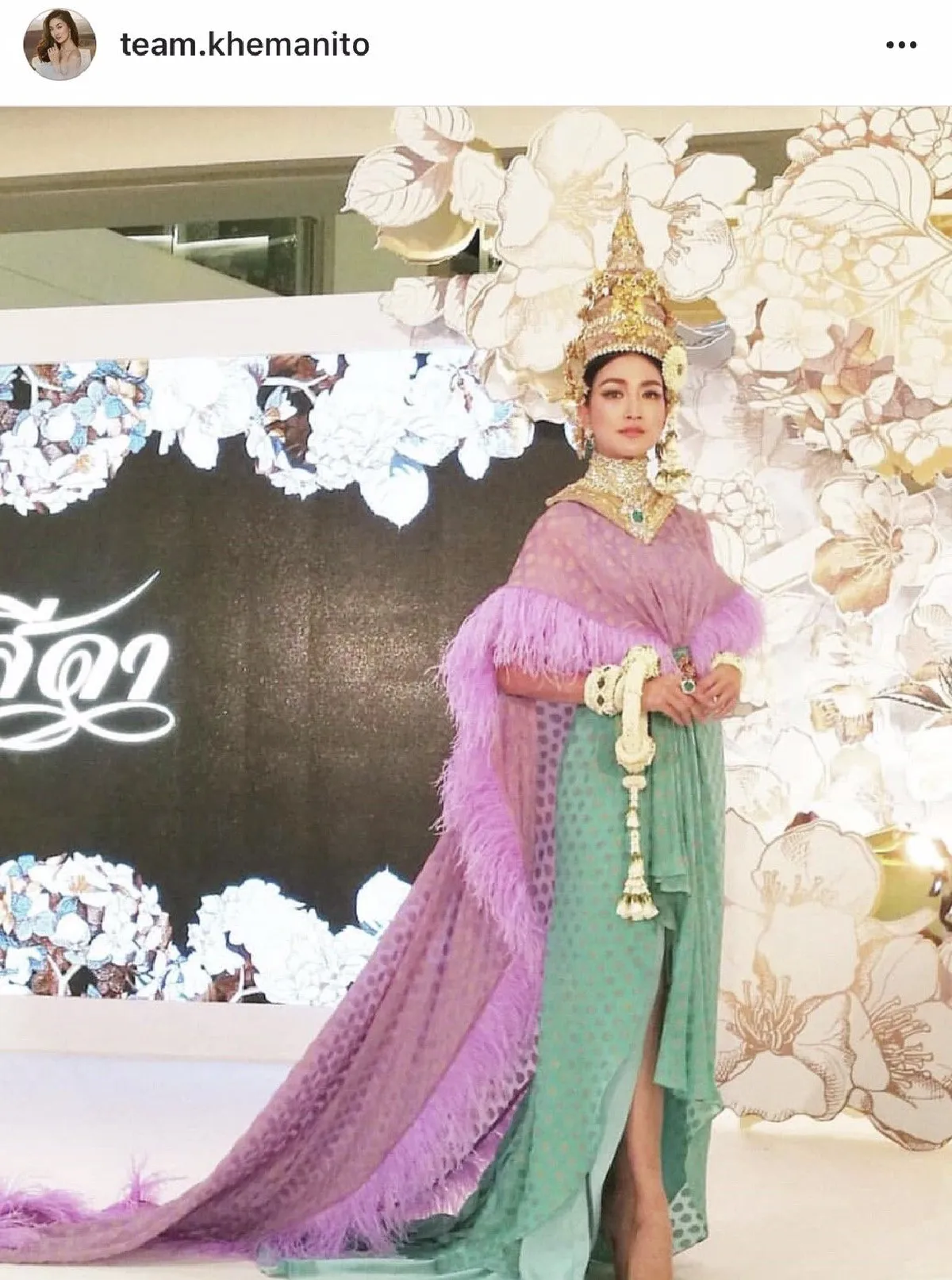 สวยแบบไทยๆ นุ่น-แอฟ-แพนเค้ก งดงามดุจนางในวรรณคดี