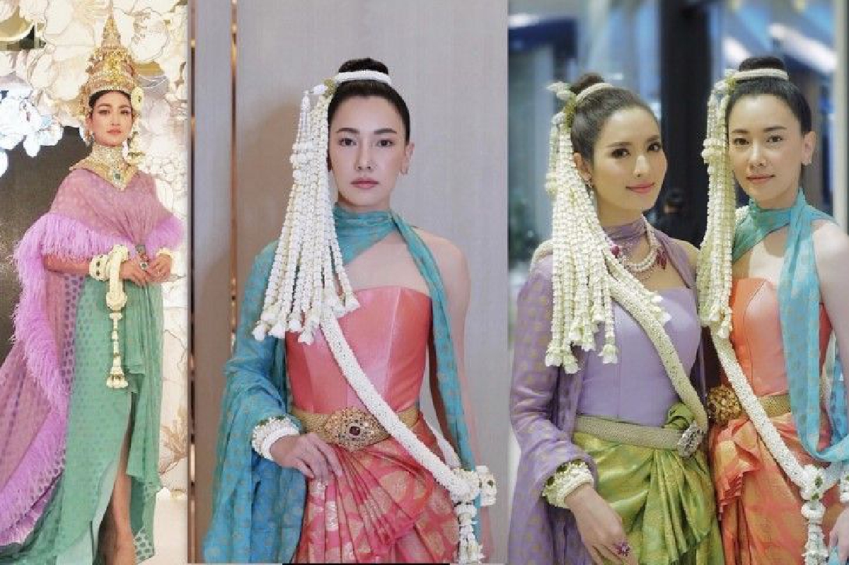 สวยแบบไทยๆ นุ่น-แอฟ-แพนเค้ก งดงามดุจนางในวรรณคดี สวยแบบไทยๆ นุ่น-แอฟ-แพนเค้ก งดงามดุจนางในวรรณคดี