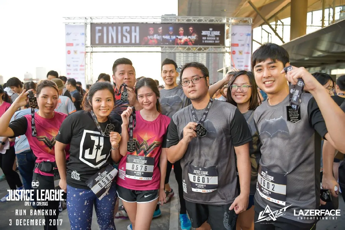 วิ่งงานไหน ก็ไม่มันส์ เท่างานนี้ Justice League Run Bangkok