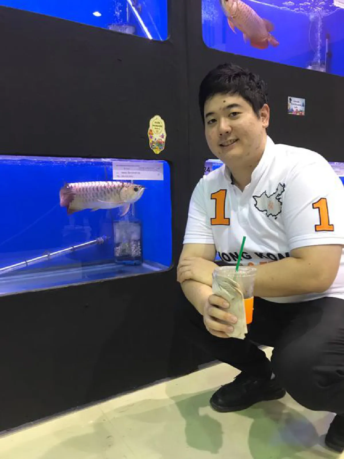 ทัสชน ลีลาประชากุล เลี้ยงปลามังกร สนุกและผ่อนคลาย