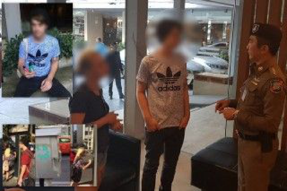 จับแล้วต่างชาติมือบอน เจ้าตัวขอโทษทำไปเพราะคะนอง จับแล้วต่างชาติมือบอน เจ้าตัวขอโทษทำไปเพราะคะนอง