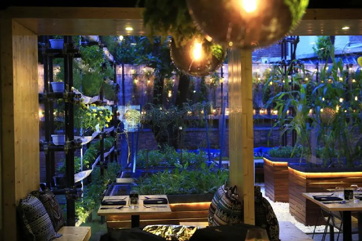 นั่งชิลสไตล์เออร์บัน ฟาร์ม ที่ ฮาโอมา