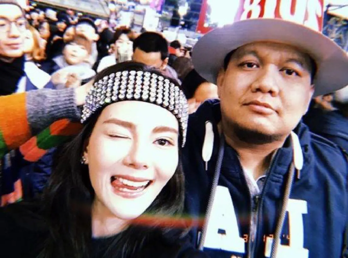 ดิว อริสรา ฉลองปีใหม่เคียงคู่ ไผ่ วันพอยท์ ให้สัญญาหนูจะเป็นเด็กดี