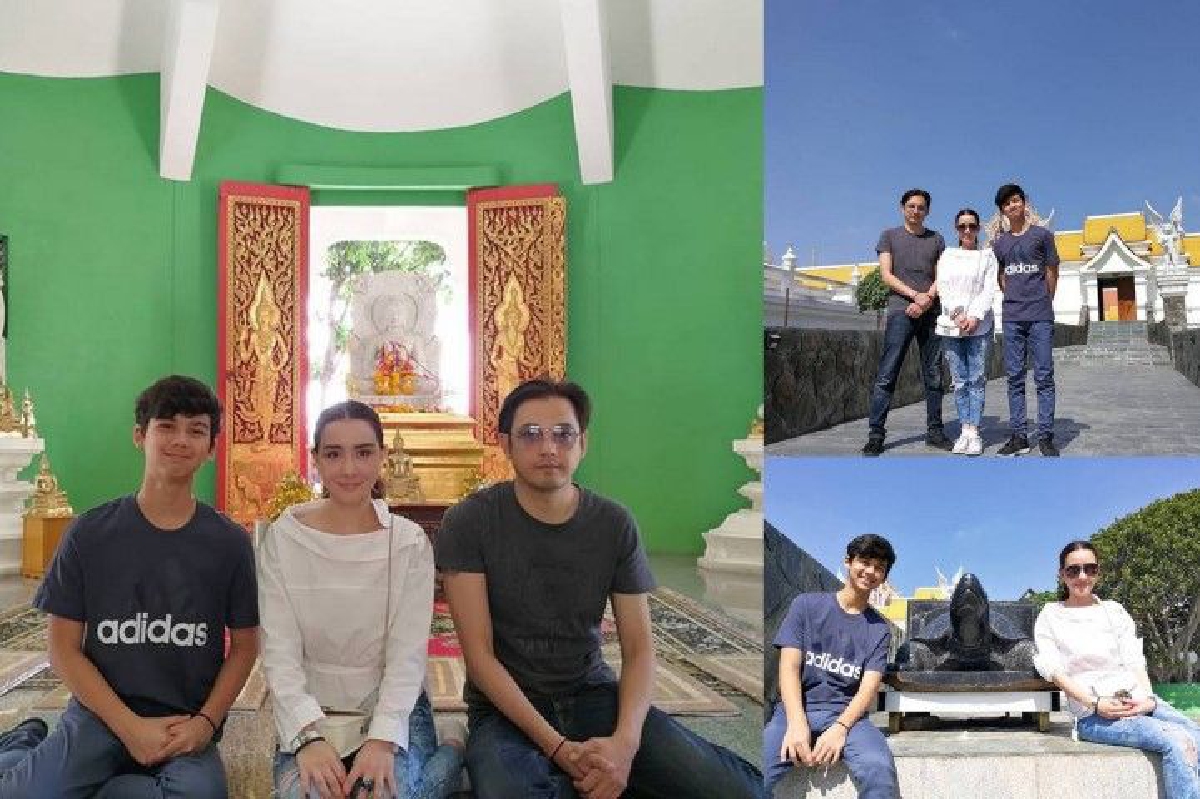 คู่รักสายบุญ! ศรราม-นิโคล พาน้องทิกเกอร์ไหว้พระขอพรปีใหม่ 2561 คู่รักสายบุญ! ศรราม-นิโคล พาน้องทิกเกอร์ไหว้พระขอพรปีใหม่ 2561