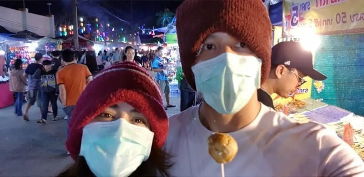 จากที่จำไม่ได้..ก็จำได้! แตงโม-พี่เอ พรางตัวเที่ยวงานวัดที่เชียงใหม่