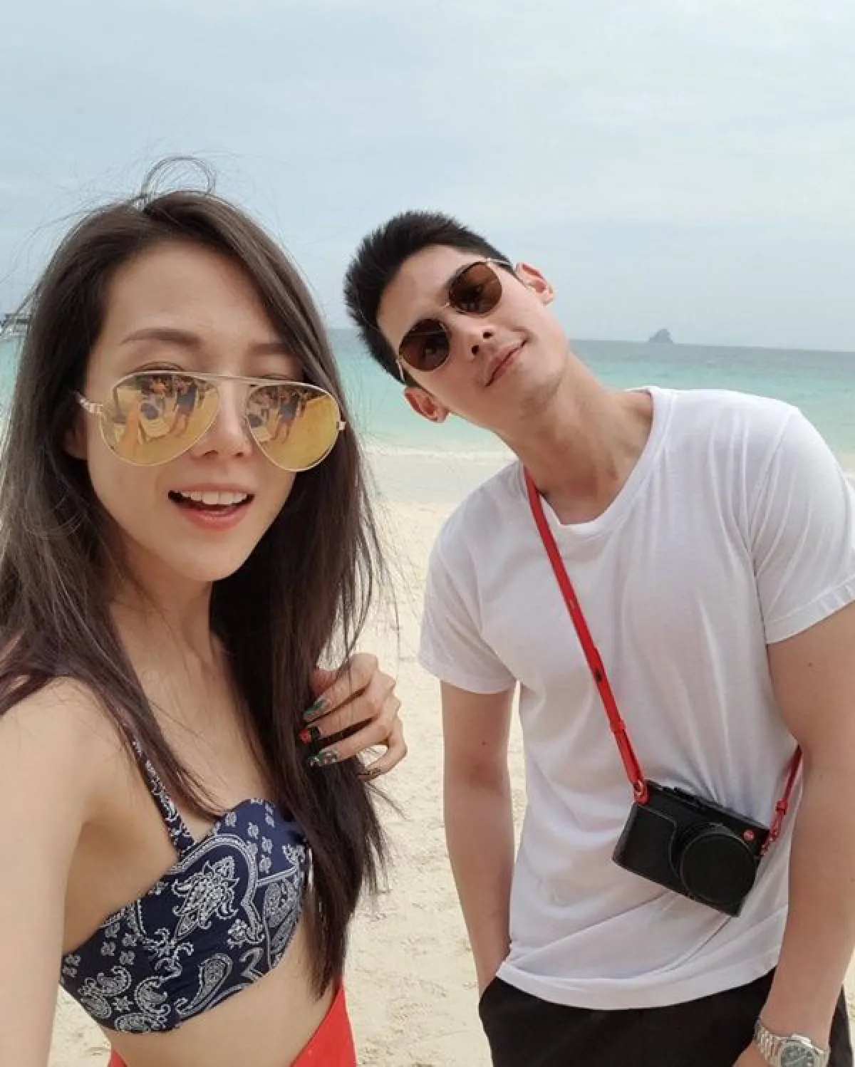 พลอย หวานใจ กันต์ กันตถาวร อวดผิวขาวหุ่นเซ็กซี่เที่ยวทะเลพม่า