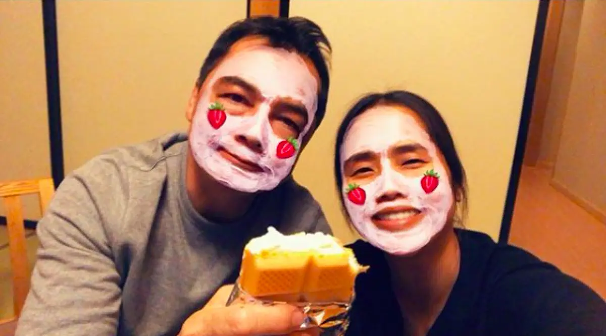 คู่รักอารมณ์ดี “เอ-อ้น” ควงกันบินรับลมหนาว ที่ฮอกไกโด