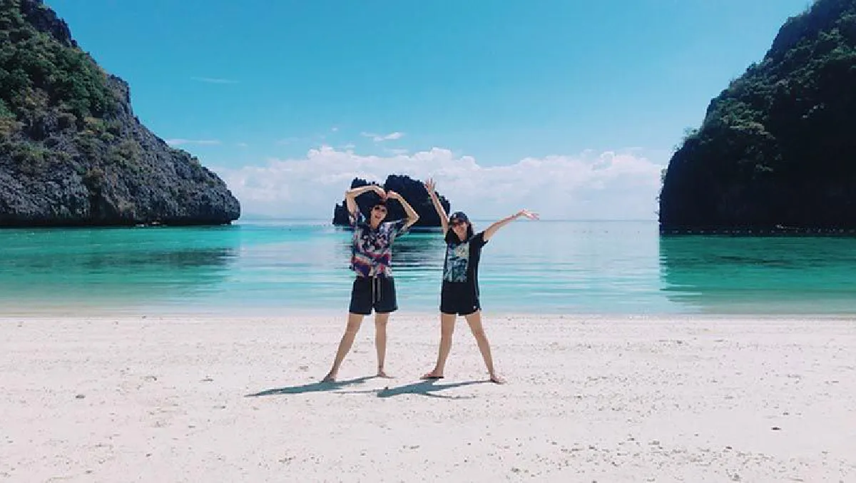 หวานแบบเพื่อน! หน่อง ปลื้มจิตร์-ชาช่า อวดความมุ้งมิ้งกลางทะเล