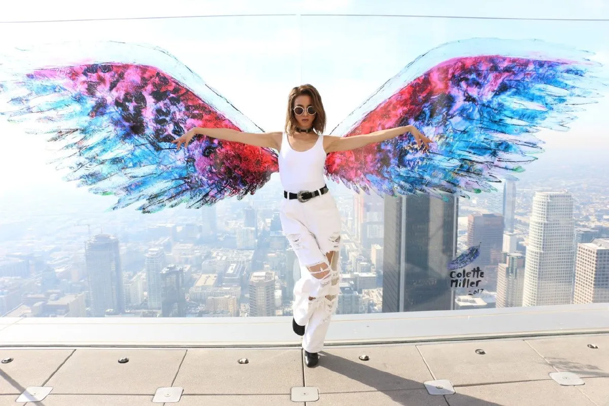 10 ภาพหมวยแซ่บ คริส หอวัง อวดความสวยอินเตอร์ที่แอลเอ