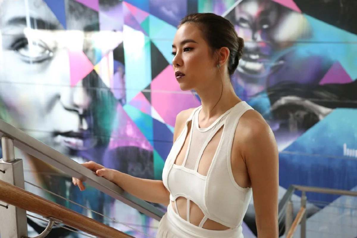 10 ภาพหมวยแซ่บ คริส หอวัง อวดความสวยอินเตอร์ที่แอลเอ