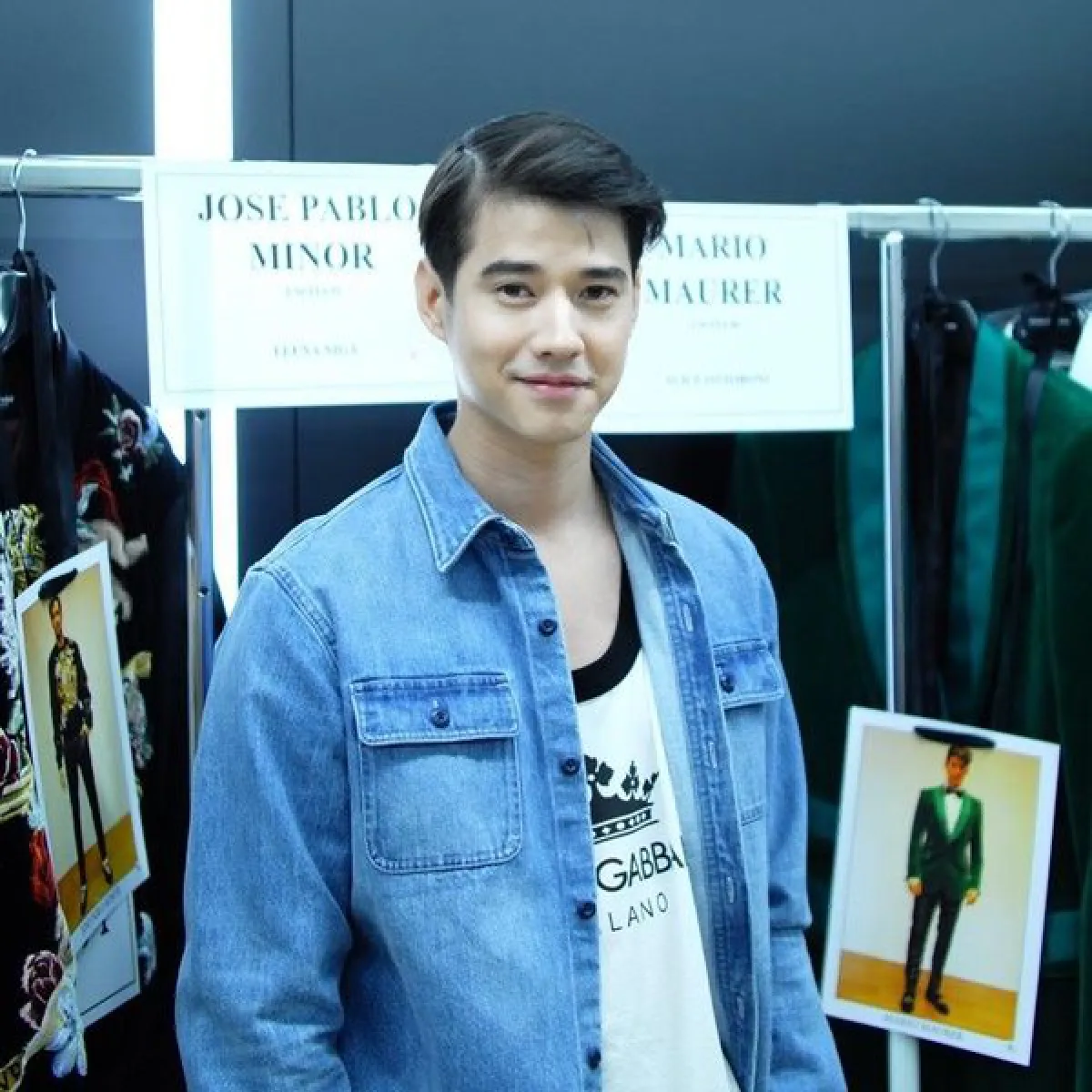 มาริโอ้ หล่อออร่าพุ่ง! โกอินเตอร์เดินแบบให้ D&G ที่มิลาน