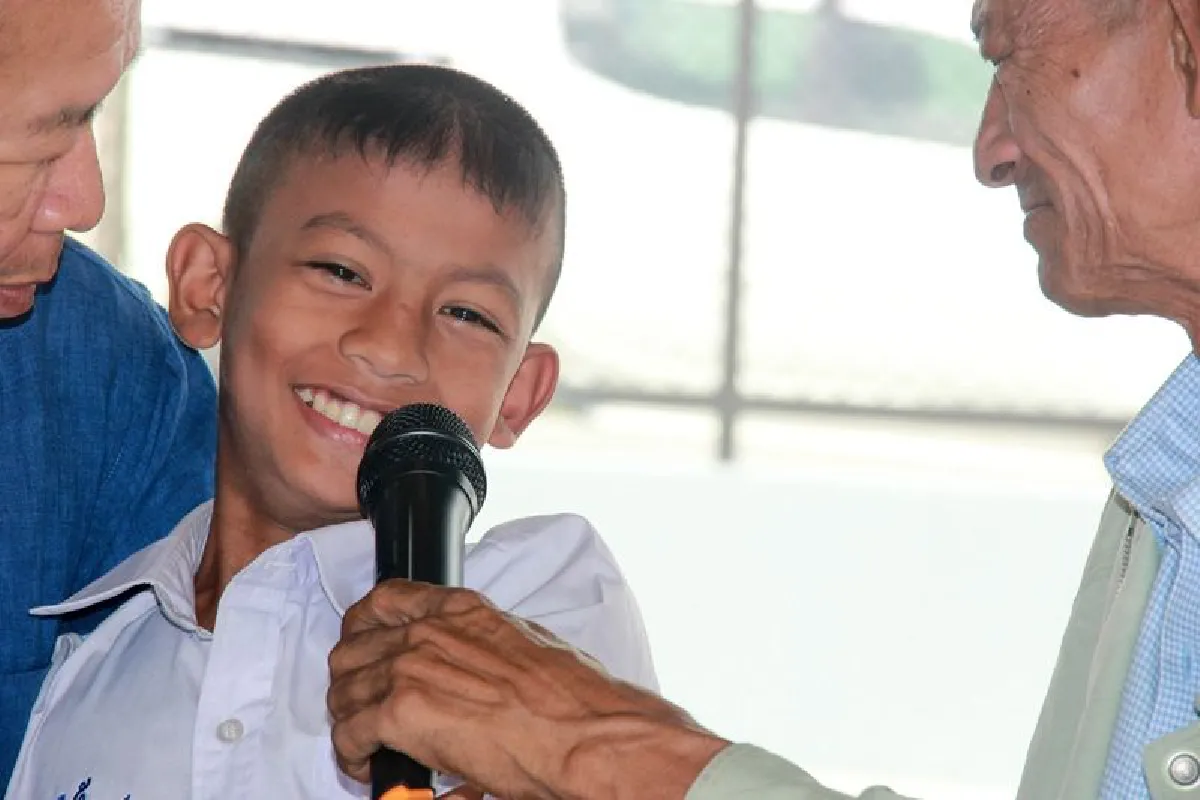 "ลุงโรจน์"หลั่งน้ำตาขอบคุณน้ำใจคนไทยได้เงินบริจาคกว่า1ล้านบาท