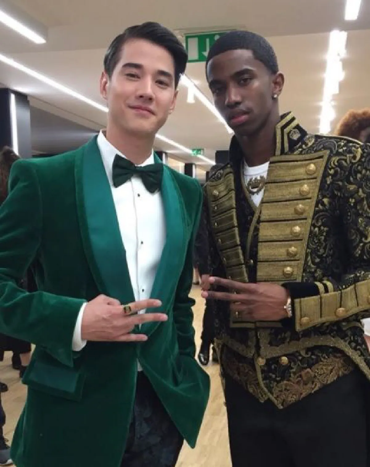 มาริโอ้ หล่อออร่าพุ่ง! โกอินเตอร์เดินแบบให้ D&G ที่มิลาน