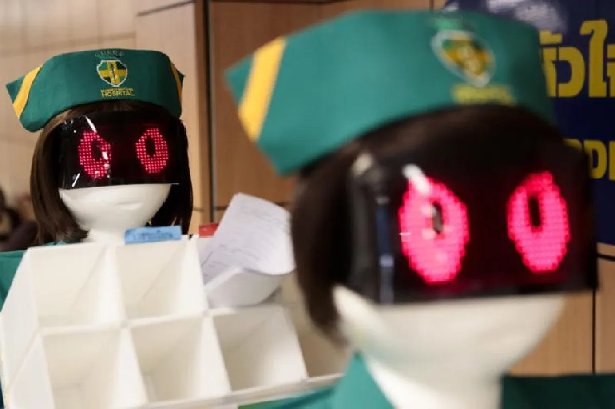 นวัตกรรมหุ่นยนต์สู่งานรพ. เพิ่มประสิทธิภาพ-ไม่เกิดภาระ