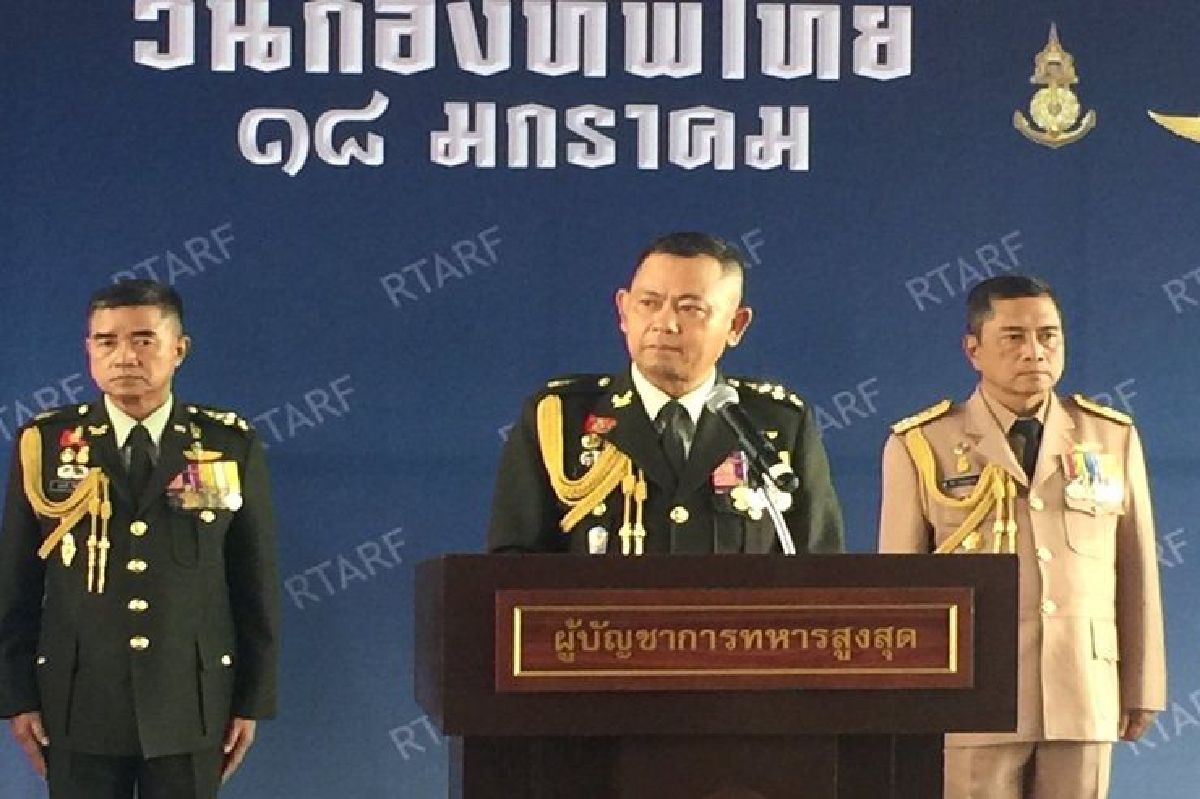 ผบ.ทสส.มั่นใจ"บิ๊กป้อม"ผ่านวิกฤตนาฬิกาได้ หนุน"ปชต.ไทยนิยม" ผบ.ทสส.มั่นใจ"บิ๊กป้อม"ผ่านวิกฤตนาฬิกาได้ หนุน"ปชต.ไทยนิยม"