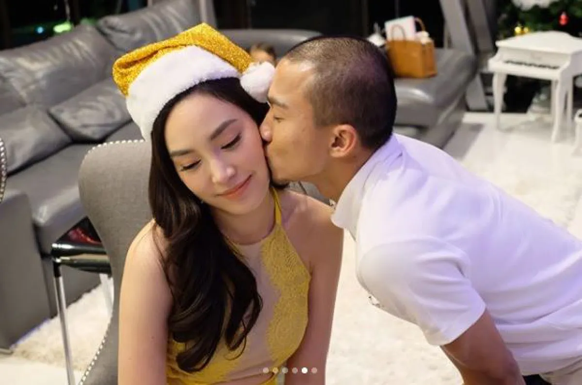 เผยภาพคู่สุดหวานในงานปาร์ตี้ปีใหม่ เมย์-เจ ก่อนตัดสินใจเลิกกัน
