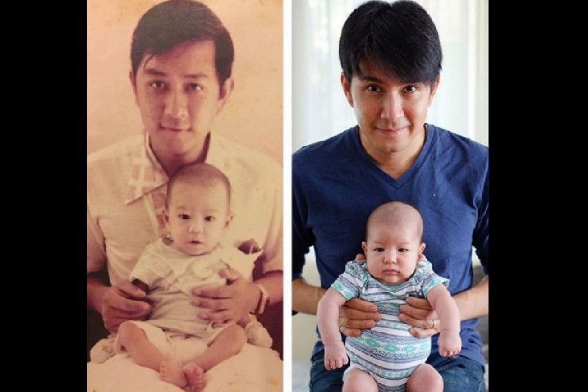 "กัปตัน"เทียบอดีต-ปัจจุบัน ลักษณะพันธุกรรมบนใบหน้า "กัปตัน"เทียบอดีต-ปัจจุบัน ลักษณะพันธุกรรมบนใบหน้า