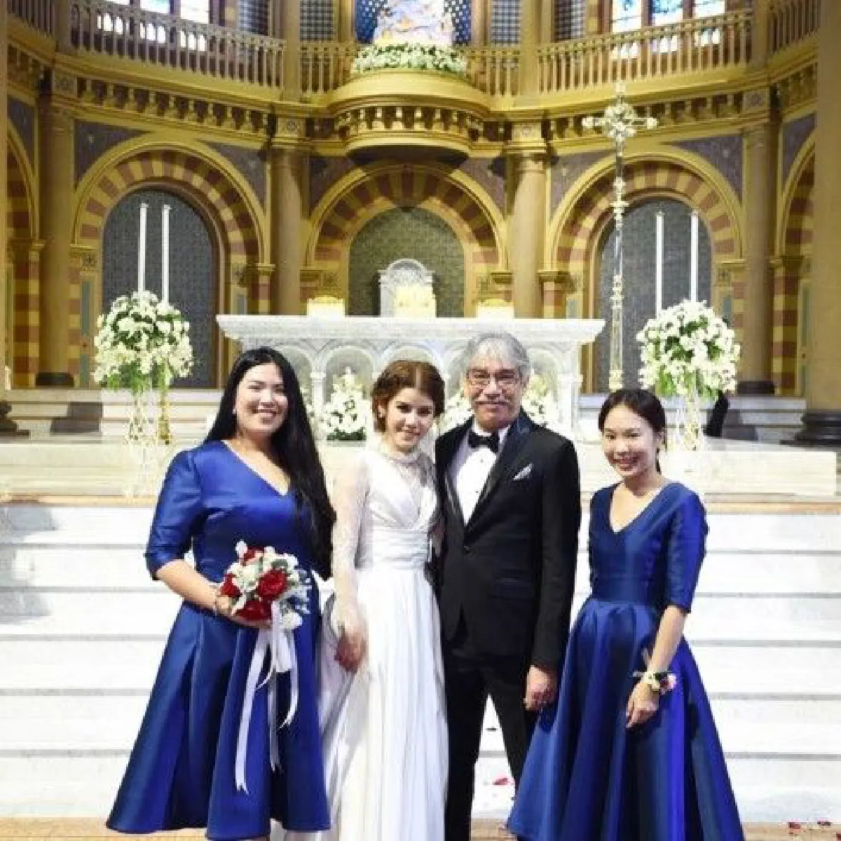 "กริช ทอมมัส" แห่งแกรมมี่ วิวาห์หวานสาวรุ่นน้อง